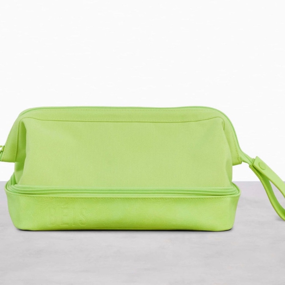 BEIS Lime Green Travel Dopp Kit